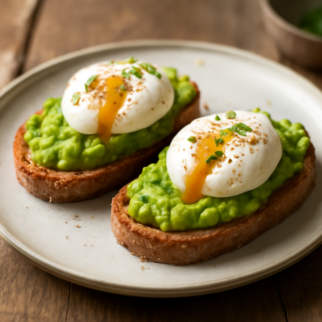 Tartines Avocats et Œufs Pochés